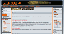 Desktop Screenshot of eleferno.cz