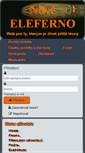 Mobile Screenshot of eleferno.cz