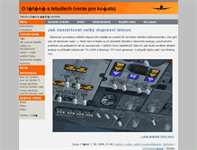 Tablet Screenshot of letadla.eleferno.cz